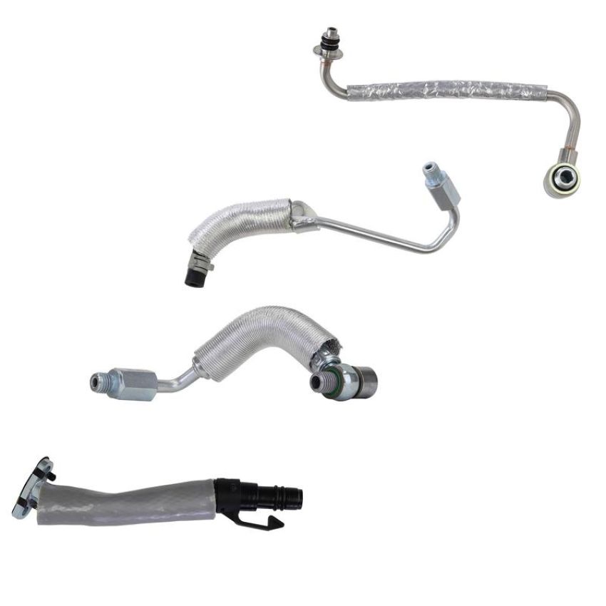ROTOMASTER K1040310N Turbocharger Coolant and Oil Supply / Return Line Kit