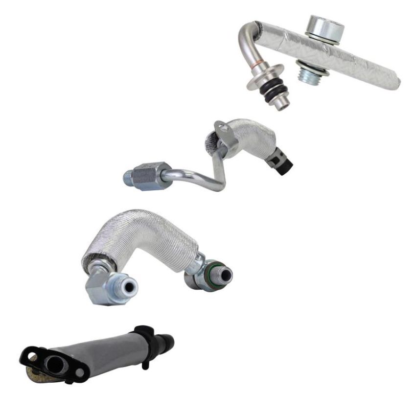 ROTOMASTER K1040310N Turbocharger Coolant and Oil Supply / Return Line Kit
