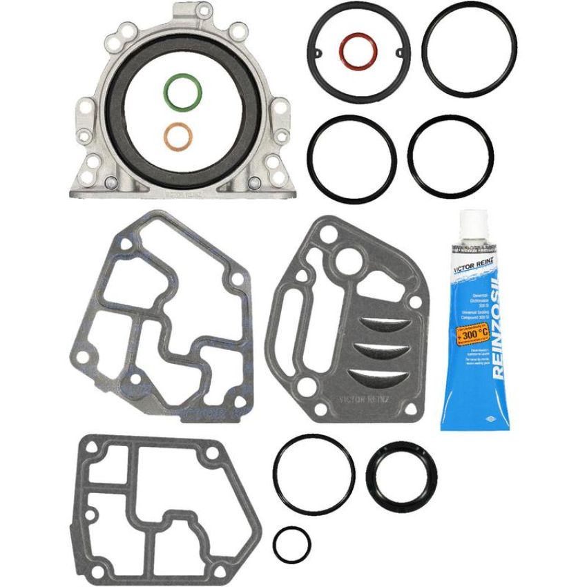 Victor Reinz 08-35038-01 Engine Crankcase Cover Gasket Set