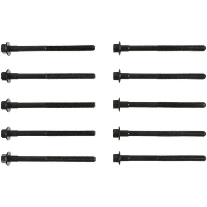 Victor Reinz 14-10034-01 Engine Cylinder Head Bolt Set - 6 pt Hex Head Bolt