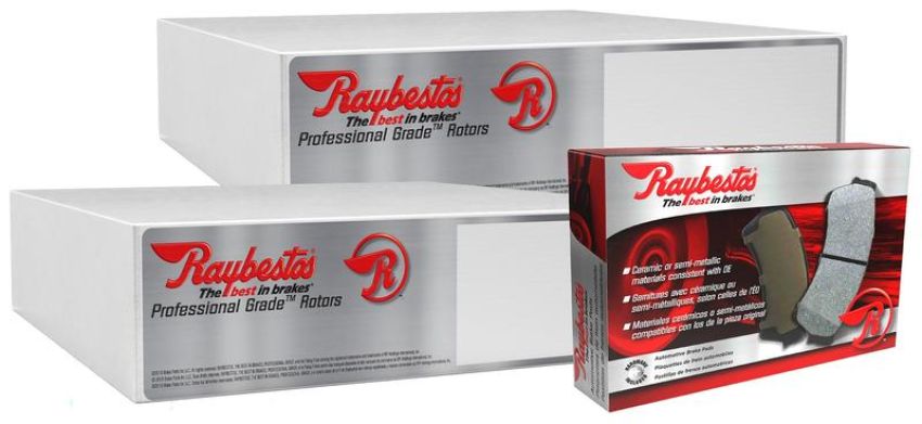 Raybestos 537CH96708R Raybestos R-Line Brake Pad and Rotor Disc Brake Kit