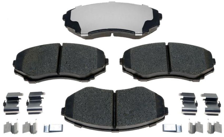 Raybestos EHT1038H Raybestos Element3 Hybrid Brake Pad Set