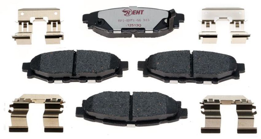 Raybestos EHT1114H Raybestos Element3 Hybrid Brake Pad Set