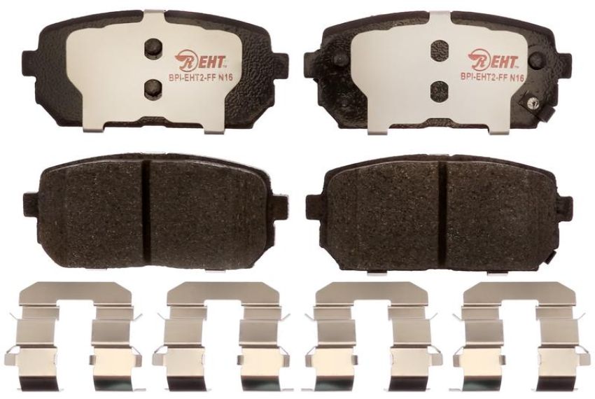 Raybestos EHT1296H Raybestos Element3 Hybrid Brake Pad Set