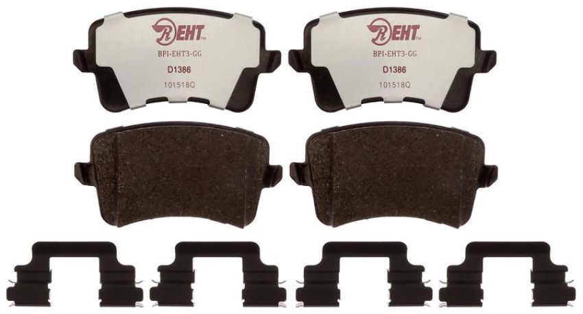 Raybestos EHT1386AH Raybestos Element3 Hybrid Brake Pad Set