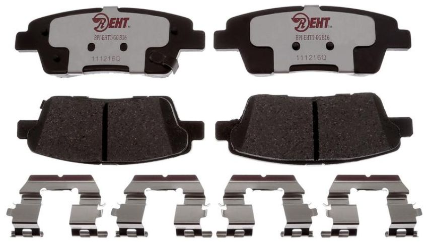 Raybestos EHT1551H Raybestos Element3 Hybrid Brake Pad Set