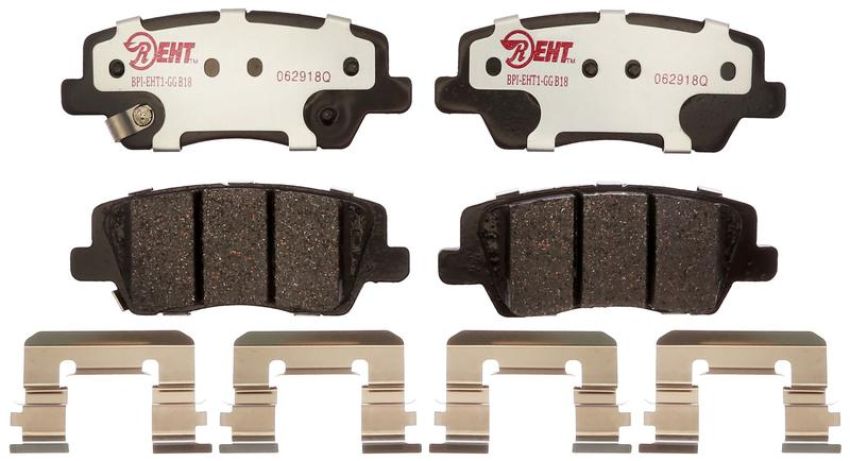 Raybestos EHT1659H Raybestos Element3 Hybrid Brake Pad Set