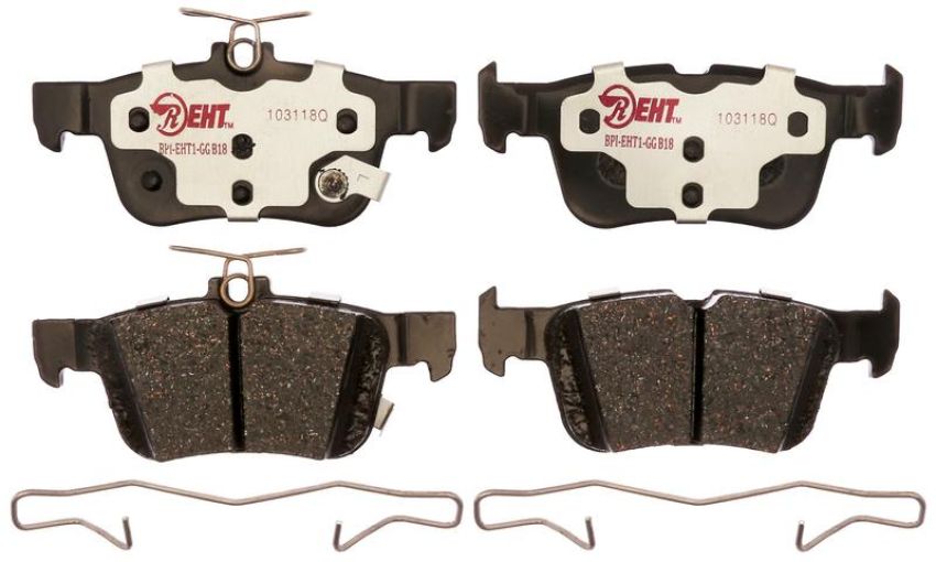 Raybestos EHT1665H Raybestos Element3 Hybrid Brake Pad Set
