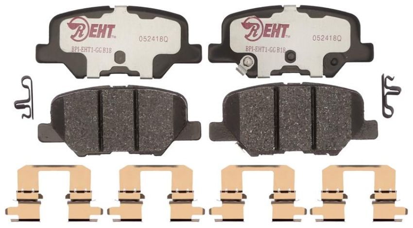 Raybestos EHT1679H Raybestos Element3 Hybrid Brake Pad Set