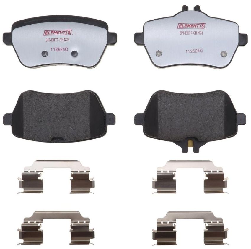 Raybestos EHT1689H Raybestos Element3 Hybrid Brake Pad Set