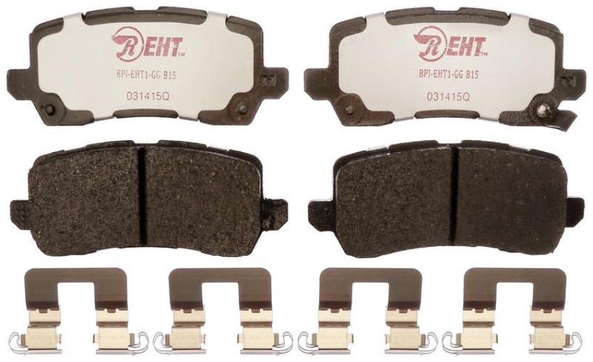 Raybestos EHT1698H Raybestos Element3 Hybrid Brake Pad Set