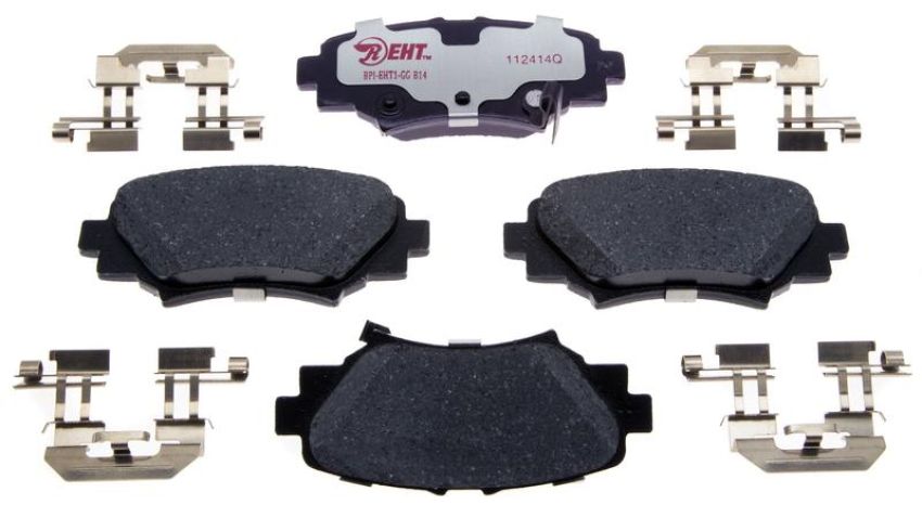 Raybestos EHT1729H Raybestos Element3 Hybrid Brake Pad Set