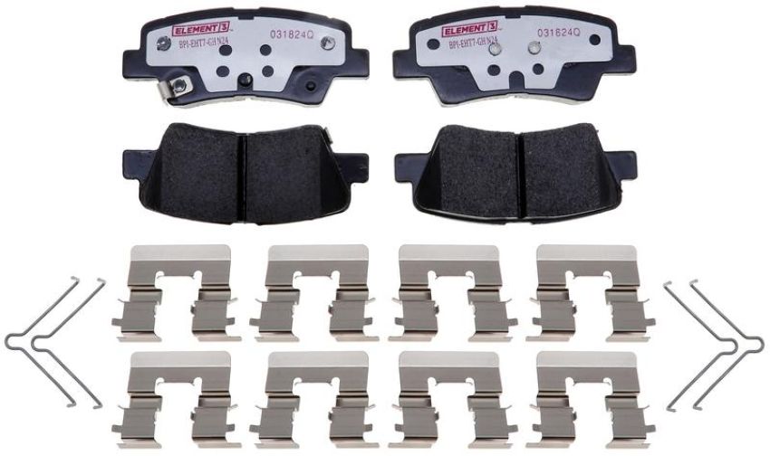 Raybestos EHT1813H Raybestos Element3 Hybrid Brake Pad Set