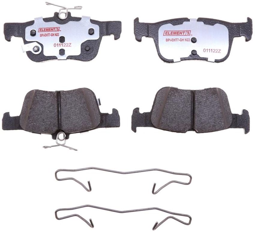 Raybestos EHT1833H Raybestos Element3 Hybrid Brake Pad Set