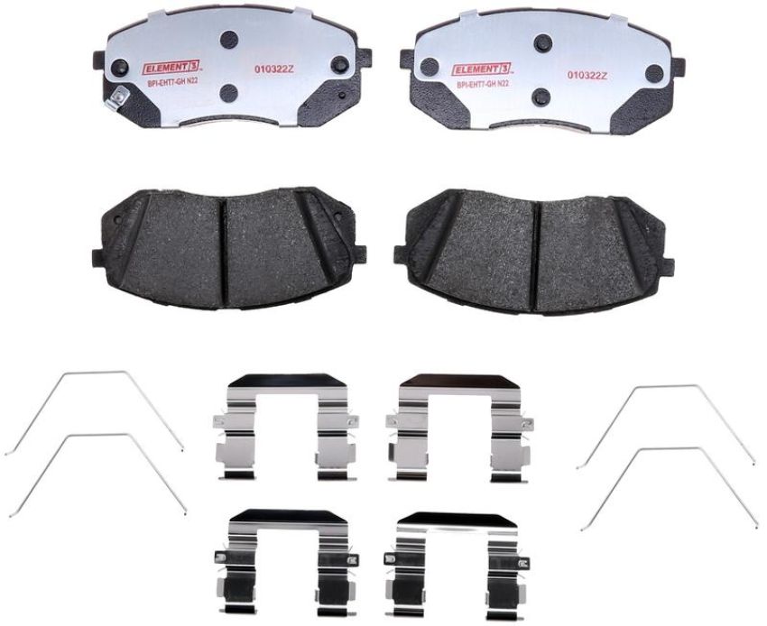 Raybestos EHT1855AH Raybestos Element3 Hybrid Brake Pad Set