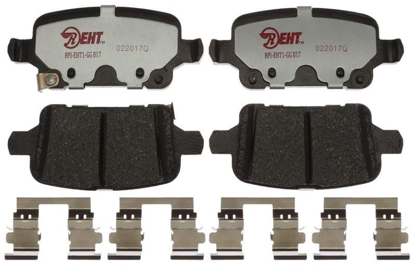 Raybestos EHT1857H Raybestos Element3 Hybrid Brake Pad Set