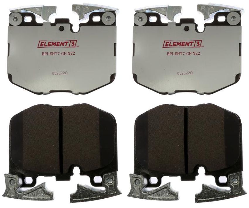 Raybestos EHT1867 Raybestos Element3 Hybrid Brake Pad Set