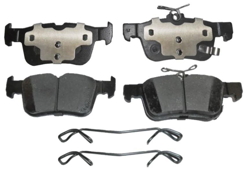 Raybestos EHT1878H Raybestos Element3 Hybrid Brake Pad Set