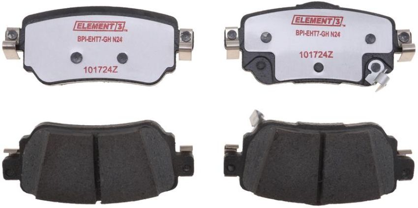Raybestos EHT1965 Raybestos Element3 Hybrid Brake Pad Set