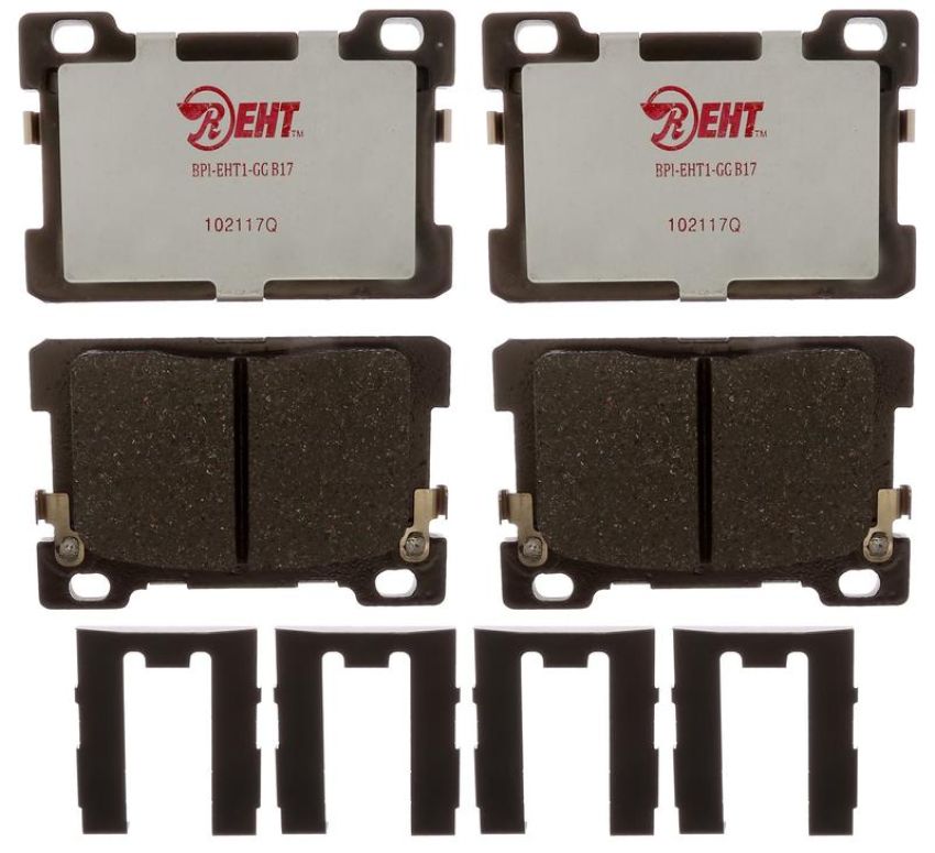 Raybestos EHT1976H Raybestos Element3 Hybrid Brake Pad Set