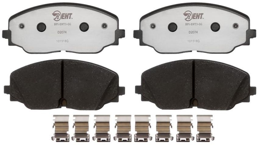 Raybestos EHT2074H Raybestos Element3 Hybrid Brake Pad Set