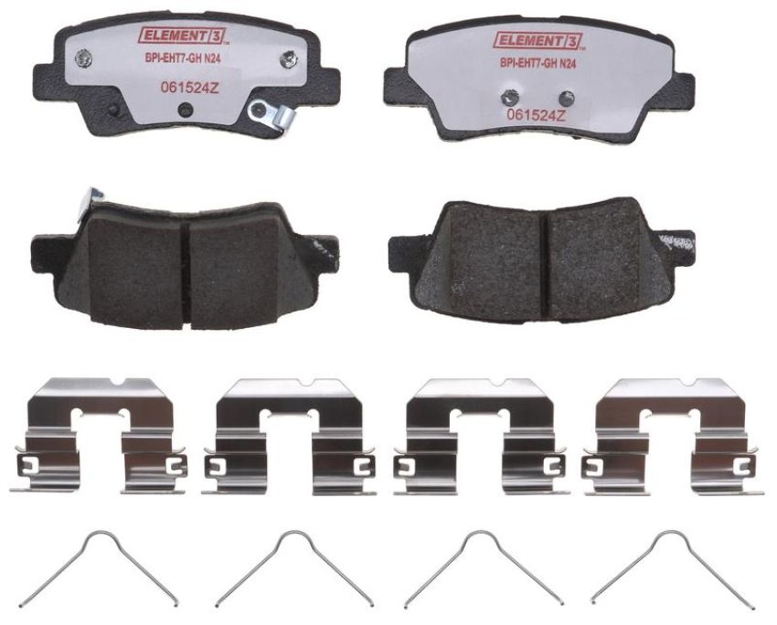 Raybestos EHT2098H Raybestos Element3 Hybrid Brake Pad Set