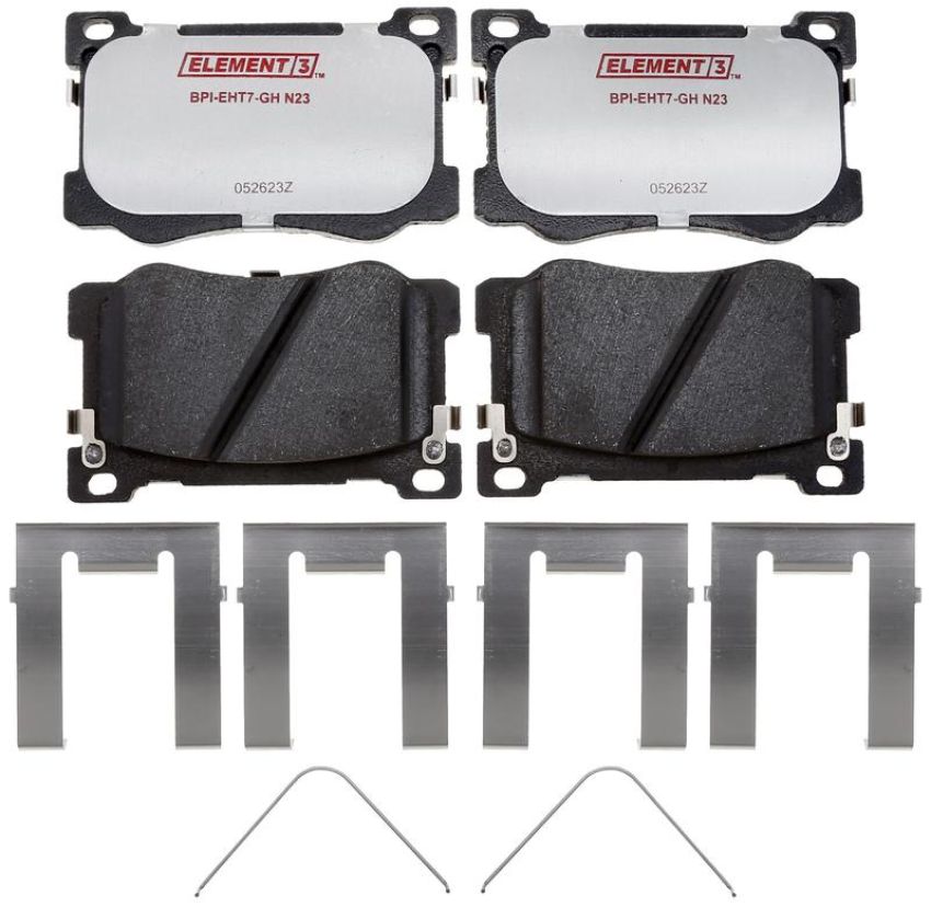 Raybestos EHT2101H Raybestos Element3 Hybrid Brake Pad Set