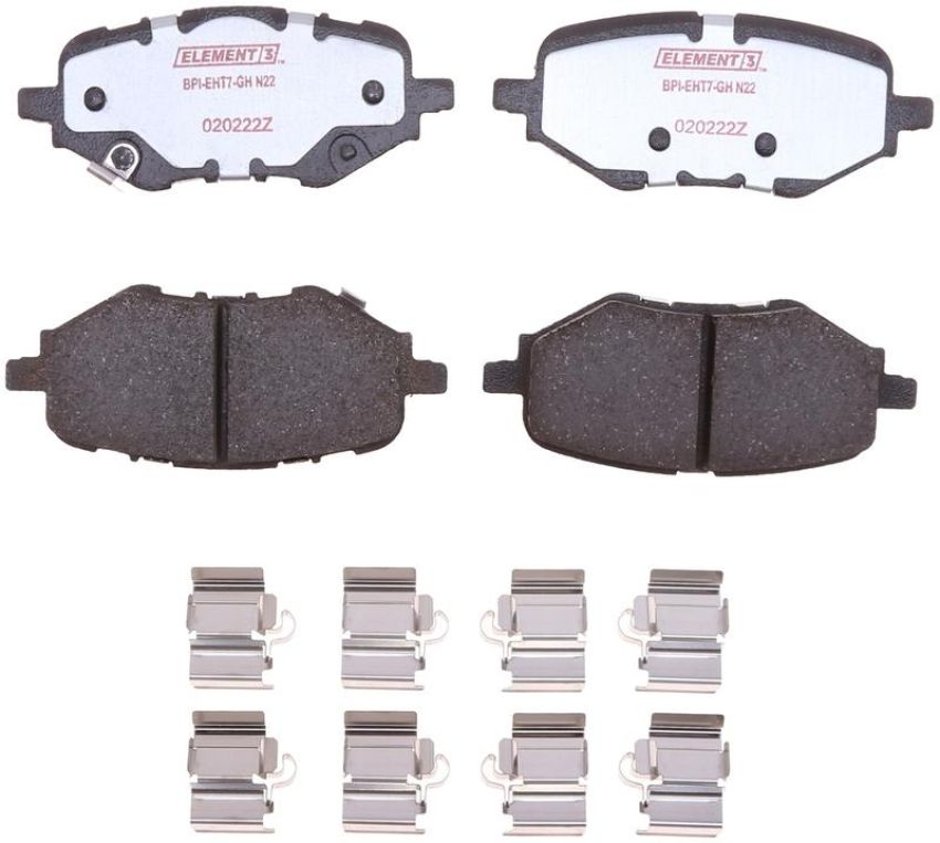 Raybestos EHT2116H Raybestos Element3 Hybrid Brake Pad Set