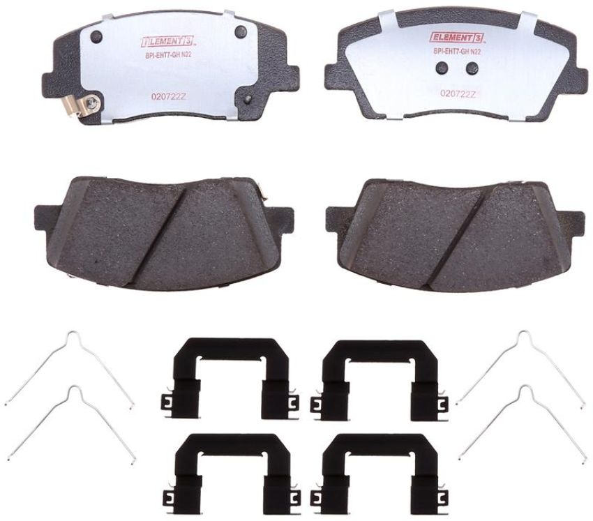 Raybestos EHT2117H Raybestos Element3 Hybrid Brake Pad Set
