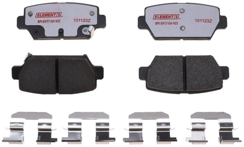 Raybestos EHT2156H Raybestos Element3 Hybrid Brake Pad Set