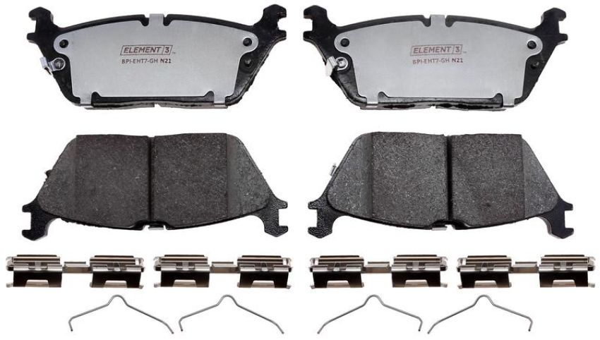 Raybestos EHT2169H Raybestos Element3 Hybrid Brake Pad Set