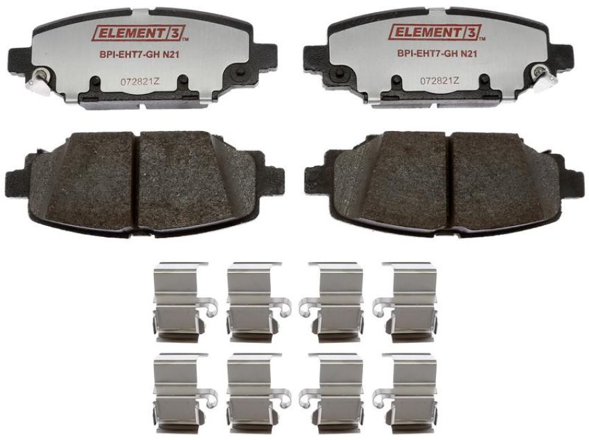 Raybestos EHT2172H Raybestos Element3 Hybrid Brake Pad Set