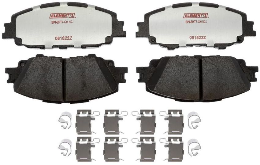Raybestos EHT2176H Raybestos Element3 Hybrid Brake Pad Set