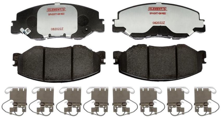 Raybestos EHT2185H Raybestos Element3 Hybrid Brake Pad Set