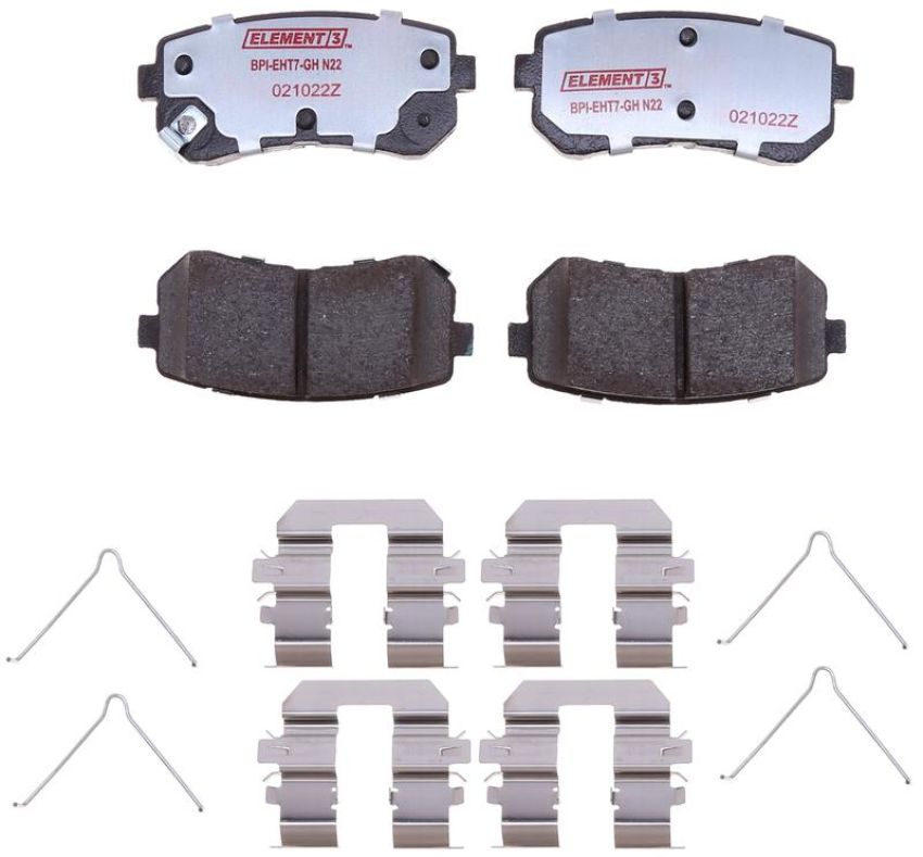 Raybestos EHT2188H Raybestos Element3 Hybrid Brake Pad Set