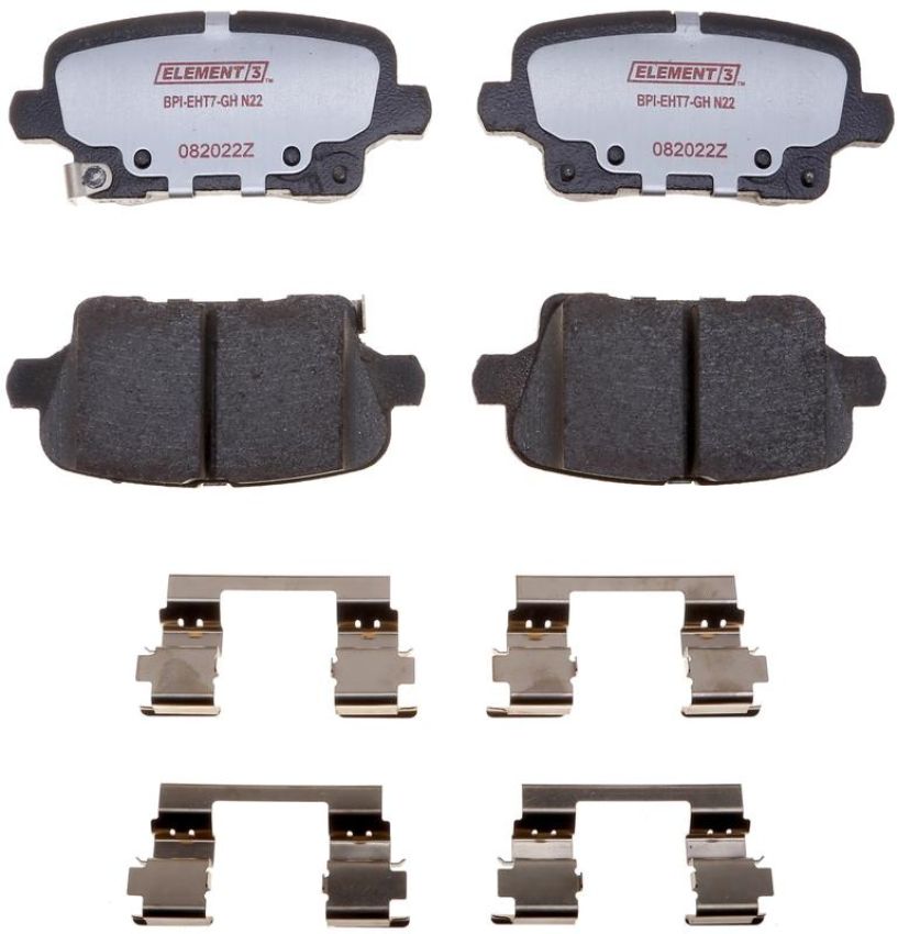 Raybestos EHT2189H Raybestos Element3 Hybrid Brake Pad Set