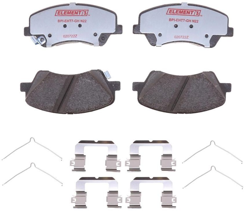 Raybestos EHT2190H Raybestos Element3 Hybrid Brake Pad Set