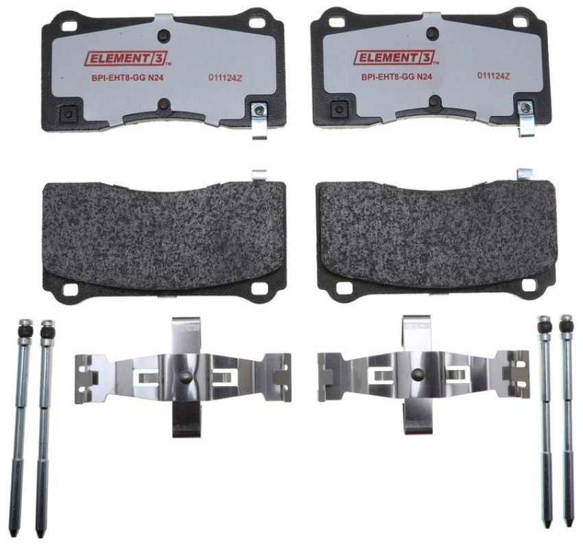 Raybestos EHT2195H Raybestos Element3 Hybrid Brake Pad Set