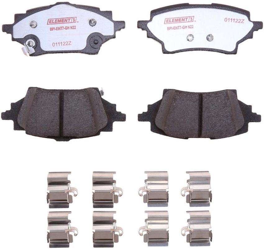 Raybestos EHT2202H Raybestos Element3 Hybrid Brake Pad Set