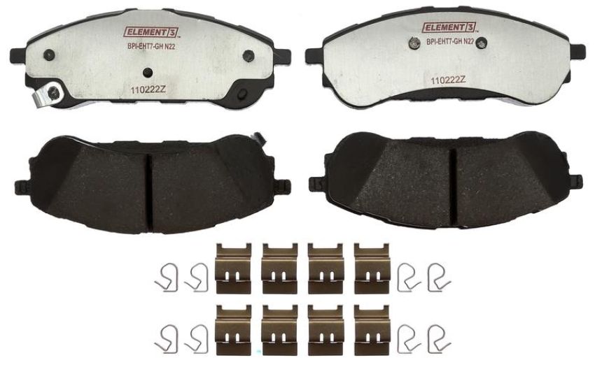 Raybestos EHT2208H Raybestos Element3 Hybrid Brake Pad Set