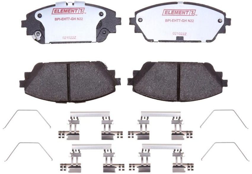 Raybestos EHT2218H Raybestos Element3 Hybrid Brake Pad Set