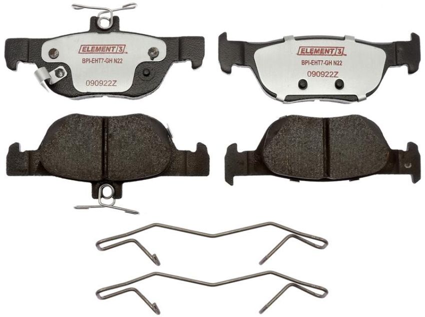 Raybestos EHT2219H Raybestos Element3 Hybrid Brake Pad Set