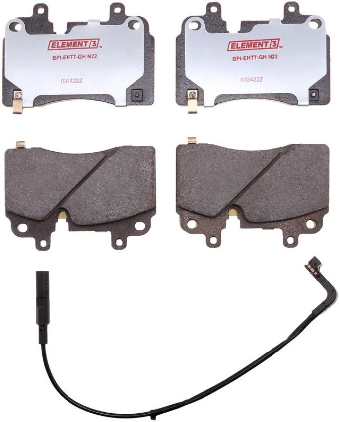 Raybestos EHT2251 Raybestos Element3 Ceramic Brake Pad Set