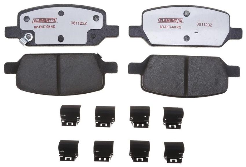Raybestos EHT2283H Raybestos Element3 Hybrid Brake Pad Set