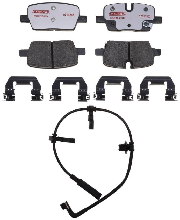 Raybestos EHT2303AH Raybestos Element3 Hybrid Brake Pad Set