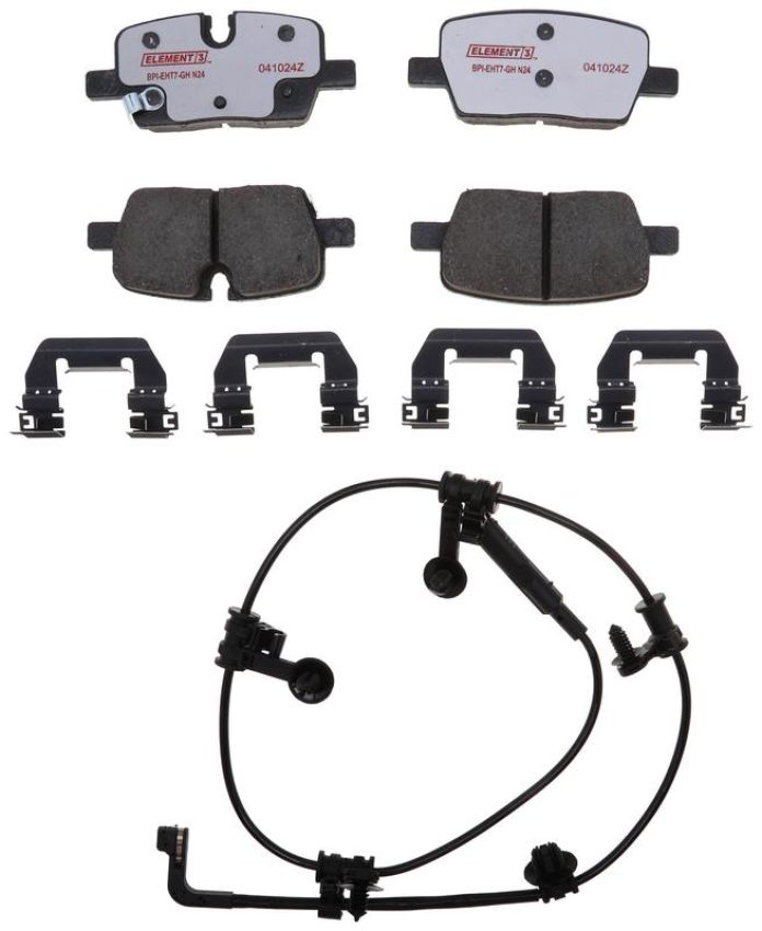 Raybestos EHT2303H Raybestos Element3 Hybrid Brake Pad Set