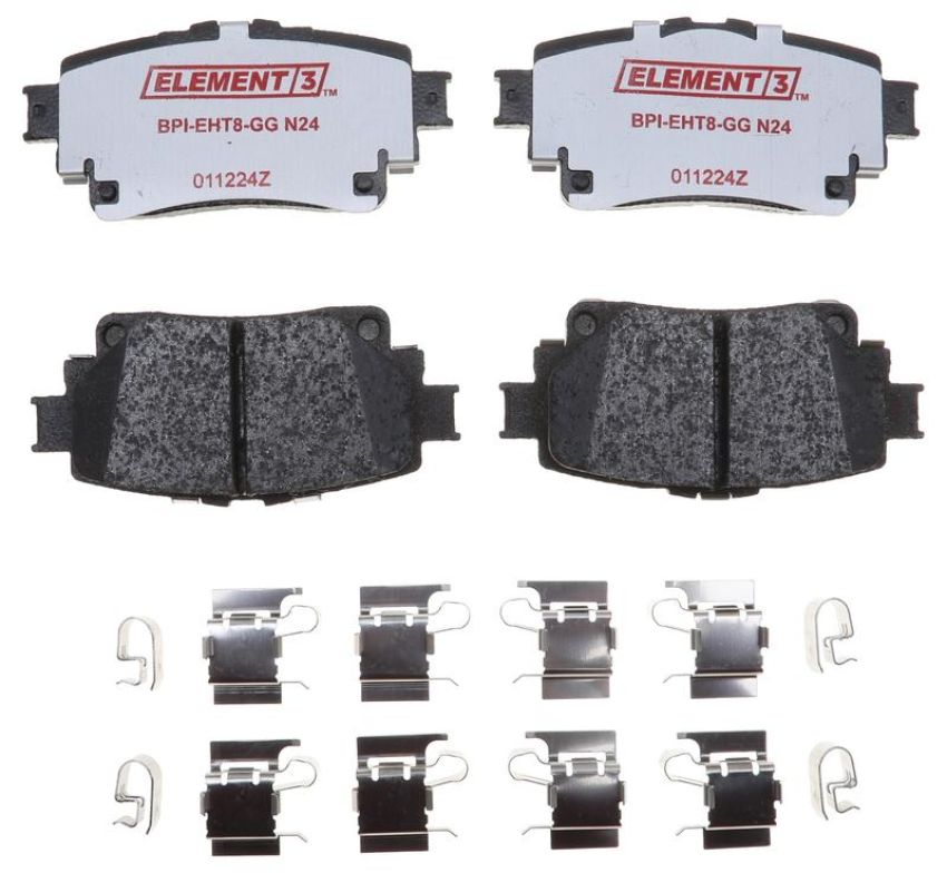 Raybestos EHT2305H Raybestos Element3 Hybrid Brake Pad Set