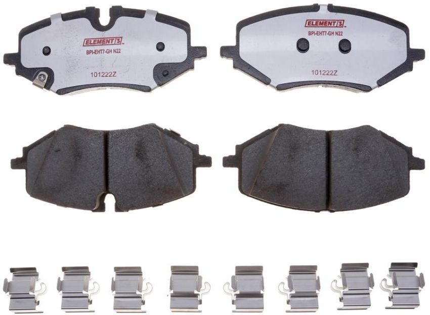 Raybestos EHT2307H Raybestos Element3 Hybrid Brake Pad Set