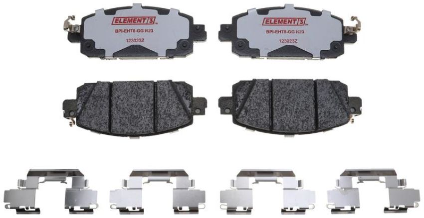 Raybestos EHT2310H Raybestos Element3 Hybrid Brake Pad Set