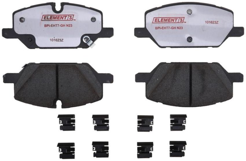 Raybestos EHT2314H Raybestos Element3 Hybrid Brake Pad Set